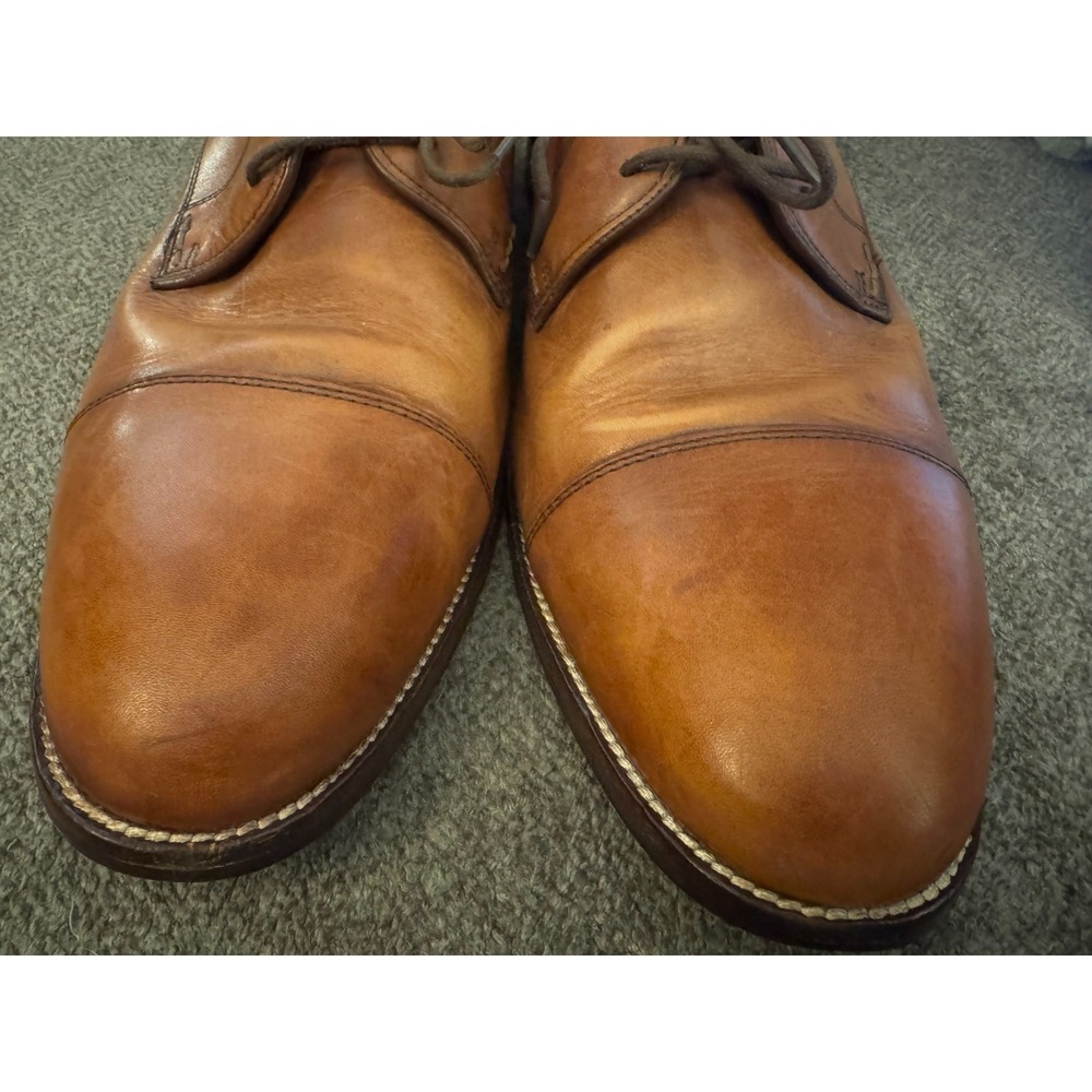 Cole‎ Haan Grand OS Brown Leather Cap Toe Oxford Mens Size 11 M Dress Shoes - Picture 2 of 7